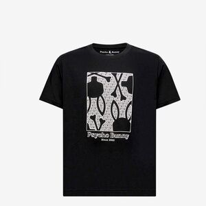 Psycho Bunny Black Graphic T-Shirt for Kids NWT 14-16